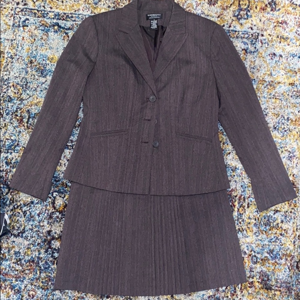Suit Skirt Set